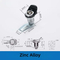 Aobo Zinc Alloy Triangular Quarter Turn Cam Lock Electric Cabinet with Key for Chassis Cabinet Door Lock