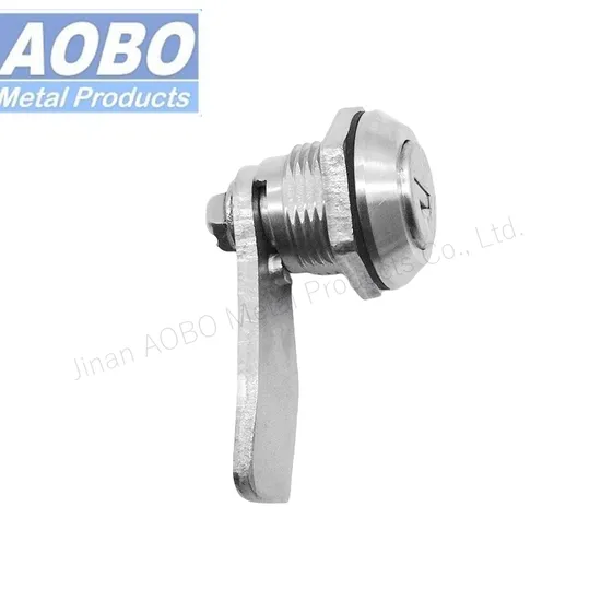 Aobo Stainless Steel High Security Electric Locker Cabinet Panel Lock Metal Key Tubular Cylinder Cam Lock