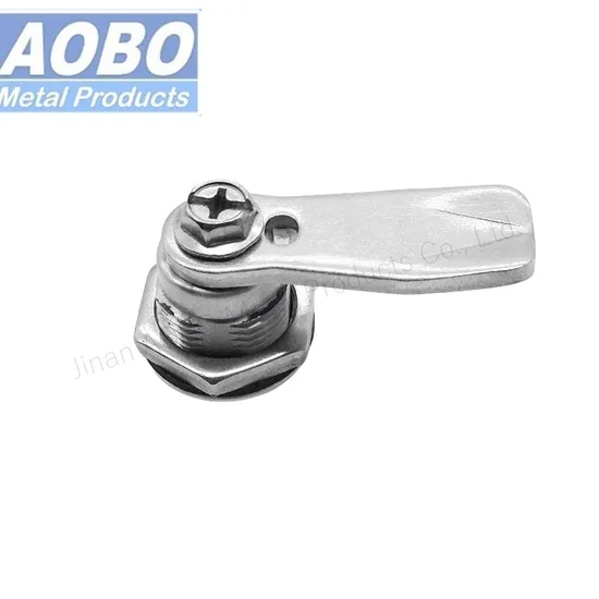 Aobo Stainless Steel 316 Quarter Turn 2X4 Slot Cam Lock Cylinder Lock
