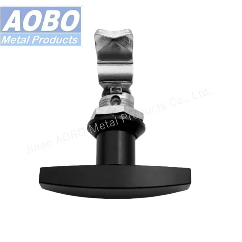 Hardware Zinc Alloy Tubular Lock Cam Latch Cabinet Door Lock 1/4 Quarter Turn Handle Lock