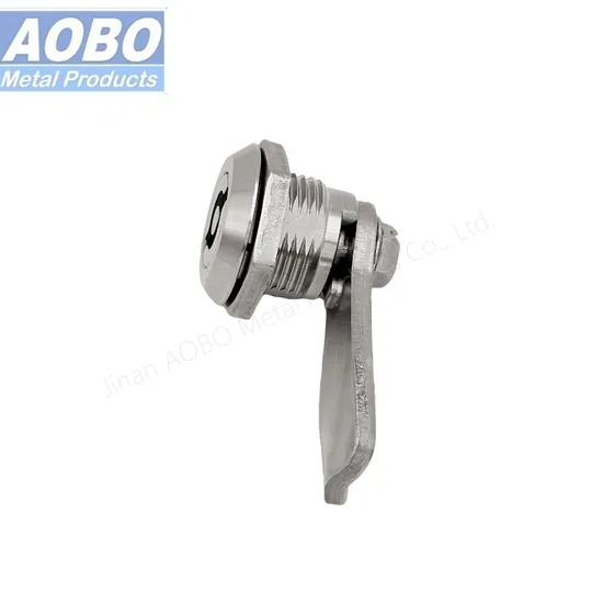 Aobo Cabinet Lock Wholesale Safety Electric Cabinet Metal Box Cylinder Triangle Keyed Double Bit Cam Lock
