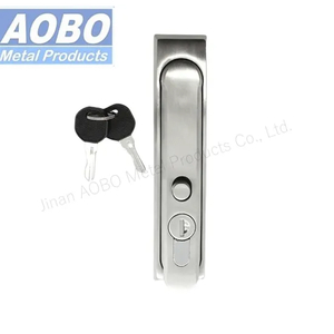 Aobo Distribution Cabinet Lock Premium SUS316 Swinghandle Electrical Cabinet Door Zinc Alloy Insert Padlock with Key 1333