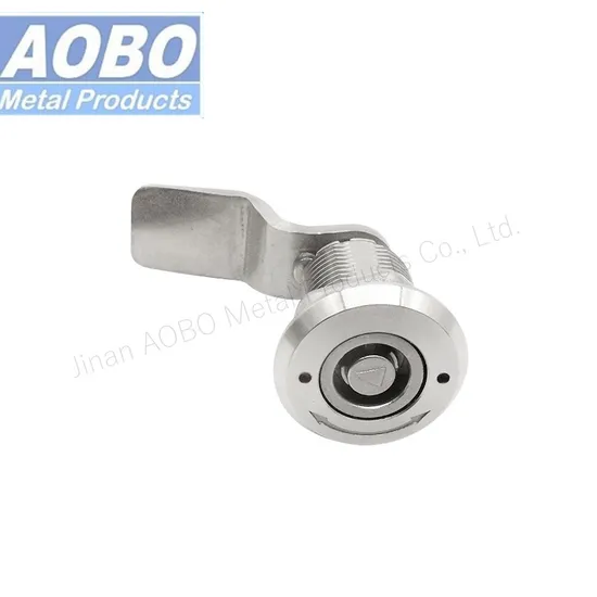 Aobo CNC Large Version AISI 316 Fixed Grip Range Key Operated Cabinet Door Panel Lock Compression Latch for Railway Transportation