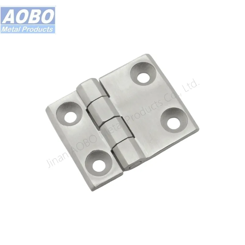 Aobo ISO9001 Steel Door Butt Hinge AISI316 Automation Equipment Closing Industrial Door Butt Hinge