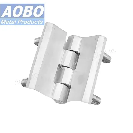 Aobo 40X40 Casting Hinge with Studs Stainless Steel 316 Industrial