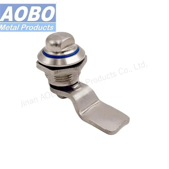 Stainless Steel Enclosures Clean Line Knob Quarter Turn Lock Hygiene Lock for Food and Medical Sector