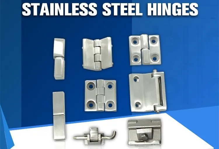 SUS 316 Heavy Duty Hinges Electrical Panel Board Hinge Electrical Door Hinge