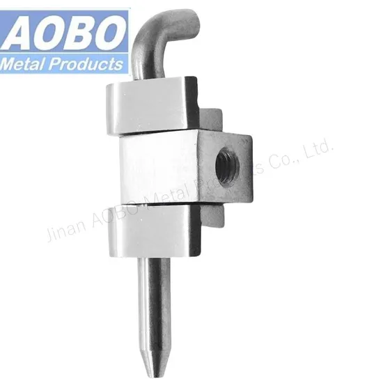 Stainless Steel 316 Industrial Side Corner Cabinet Door Conceal Matte Hinge for Electrical Cabinet