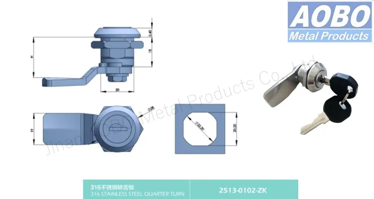 Aobo Hot Sale Drawer Lock ISO9001 Latch Cam Lock for Mailbox Cabinet Safe Box