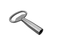 Stainless Steel 304 Quarter Turn Cam Lock Triangular Square Slot Key