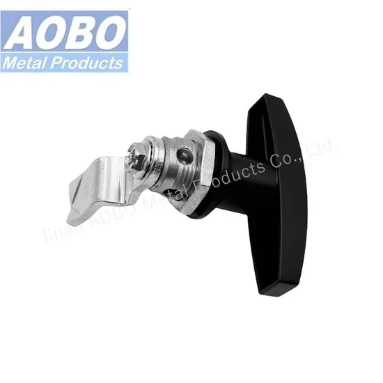 Hardware Zinc Alloy Tubular Lock Cam Latch Cabinet Door Lock 1/4 Quarter Turn Handle Lock