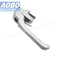316 Stainless Steel L Type Door Handle Lock 2*4 Slot with Padlock Cabinet Quarter Turn Lock Latch