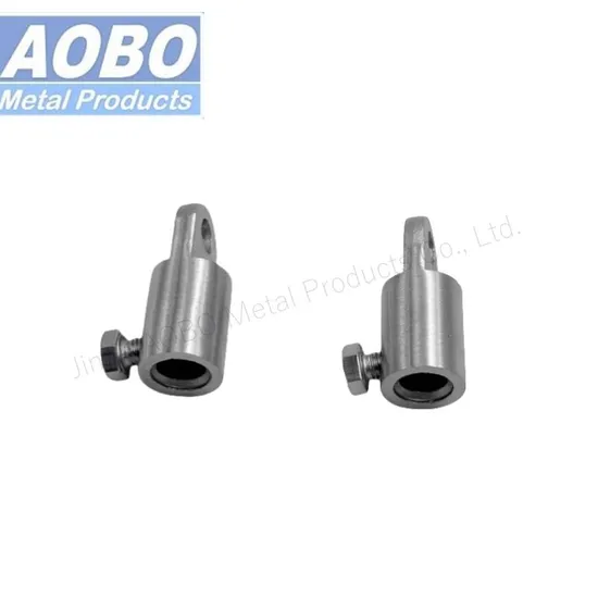 Stainless Steel Round Rod Adapter Industry Hardware Accessories Rod Guide Part Connector Lock Adjustable Accessory