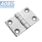Factory Direct 50*76mm Electric Cabinet Door Folding Hinge Silver Thickened Open Hinge Five Parts Tradition Household Use
