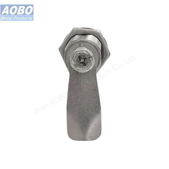 Aobo Distribution Box Triangle Lock Dustbin Lock Cylinder SUS316 Compression Cam Lock