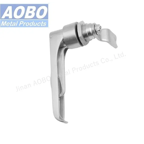 Aobo Factory OEM ODM SS316 Distribution Cabinet Door L-Handle Lock Padlock