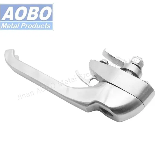 2024 New Design Stainless Steel Professional Factory Handle Padlock Lock Handle Door Lock Swing Handle Latch for Industrial Electrical Cabinet