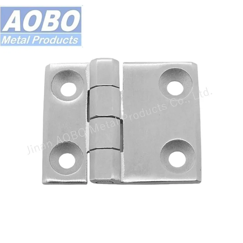 Aobo OEM ODM 50X70mm AISI316 Transformer Station Heavy Duty Cabinet Door Screw on Hinge