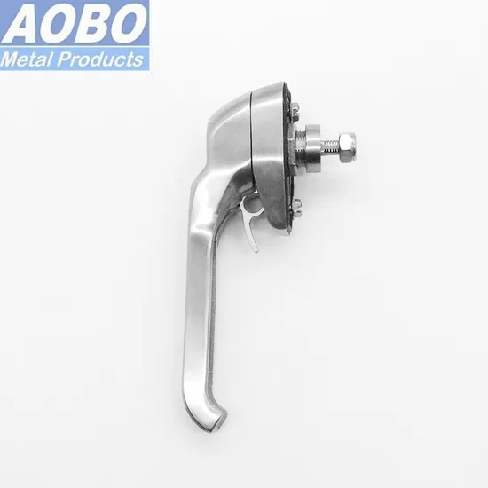 Stainless Steel Electric Panel Door Handle Lock Without Lock for Heavy Duty Cabinet