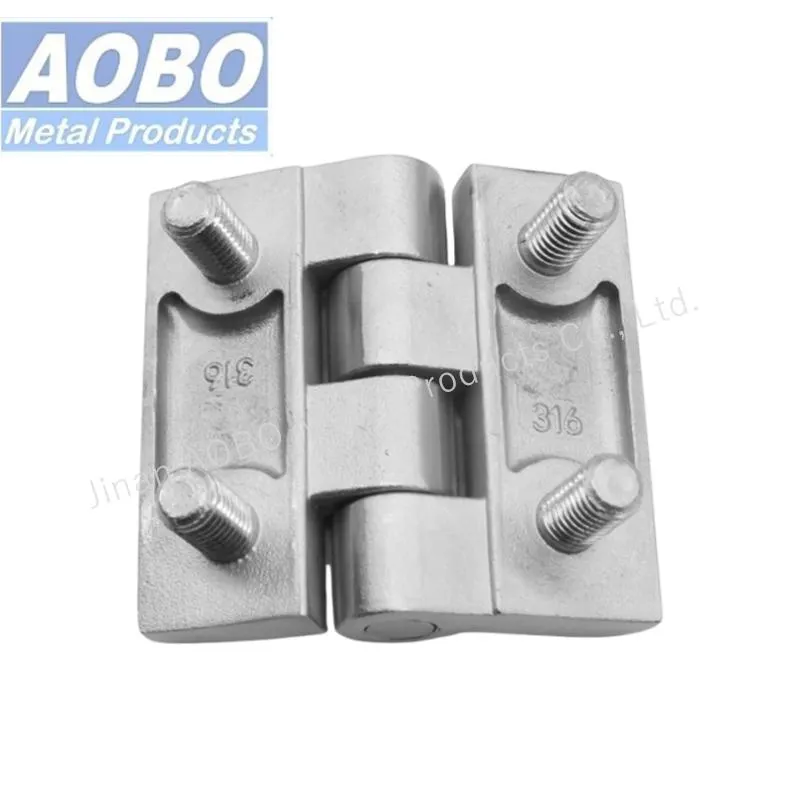 Custom Cheap 6 Inch Heavy Duty Stainless Steel Industrial Hinges Distribution Cabinet Door Folding