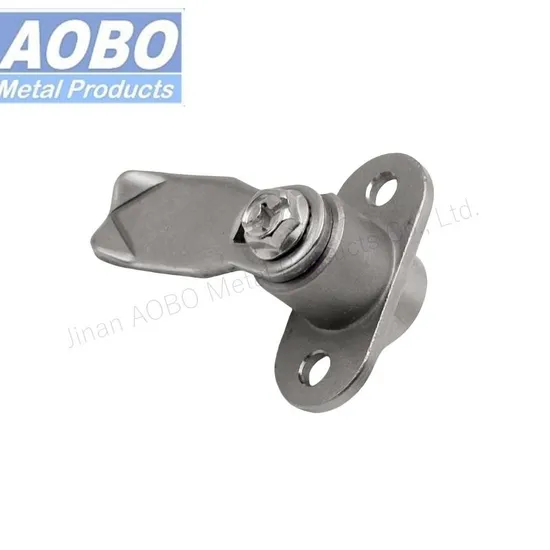 Aobo Customized Version Stainless Steel Furniture Hook Cam Lock Mailbox Advertising Showcase Door Lock