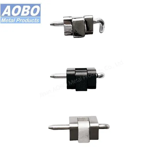 Stainless Steel 316 Industrial Side Corner Cabinet Door Conceal Matte Hinge for Electrical Cabinet