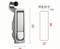 Aobo Zinc Alloy Black Flat Panel Chassis Electrical Cabinet Lock Compression Lock Bounce Switch Cabinet Distribution Lock