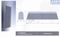 Aobo Industrial Machinery Door Hinge for Enclosure External Usage Industrial Hinge Surface Treated Enclosure