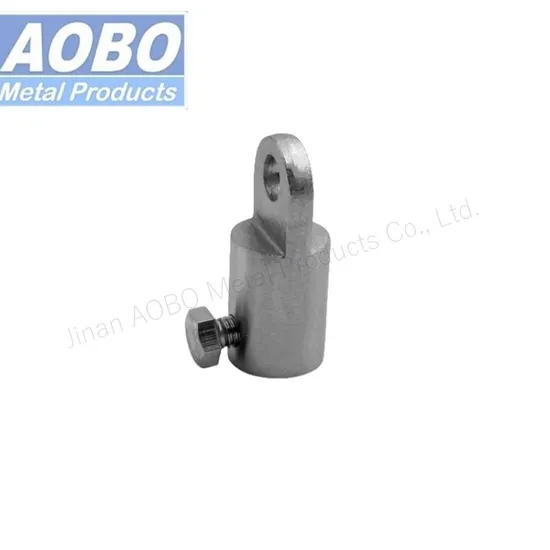 Stainless Steel Round Rod Adapter Industry Hardware Accessories Rod Guide Part Connector Lock Adjustable Accessory