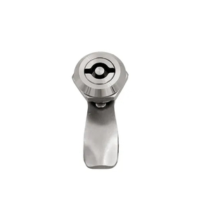 Aobo Cabinet Lock Wholesale Safety Electric Cabinet Metal Box Cylinder Triangle Keyed Double Bit Cam Lock