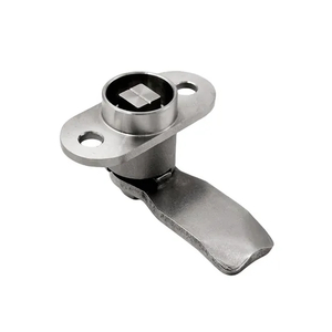 Aobo Factory OEM Durable Casting SUS316 Square Lock Core Electrical Cabinet Waterproof Level IP65 Quarter Turn Cam Lock