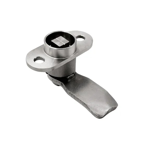 Aobo Factory OEM Durable Casting SUS316 Square Lock Core Electrical Cabinet Waterproof Level IP65 Quarter Turn Cam Lock