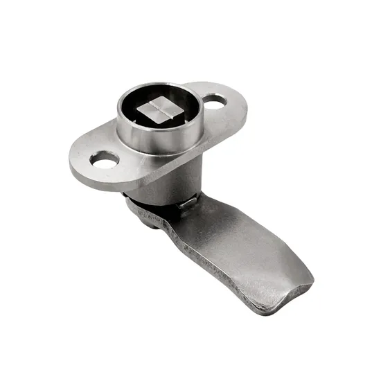 Aobo Factory OEM Durable Casting SUS316 Square Lock Core Electrical Cabinet Waterproof Level IP65 Quarter Turn Cam Lock