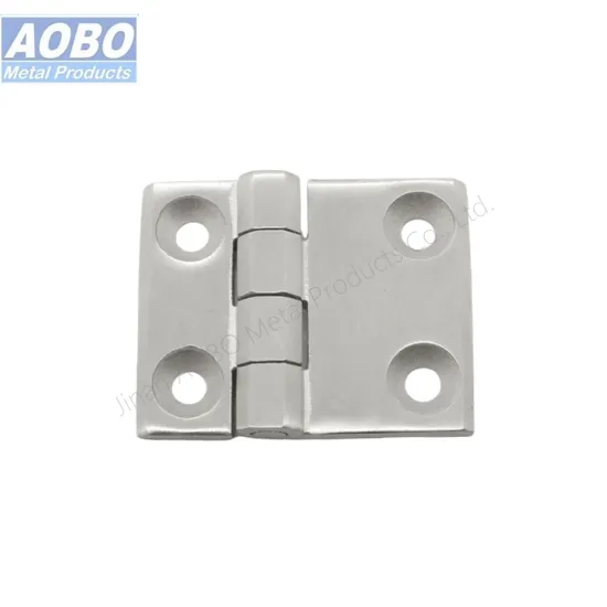 Aobo Factory OEM Precision Casting ISO9001 Industrial Heavy Duty SUS316 Cabinet Door Hinge