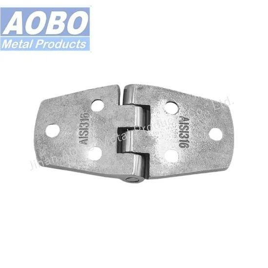 Aobo Marine Hardware 316 Stainless Steel Casting Hinge Wholesale Price for Boat