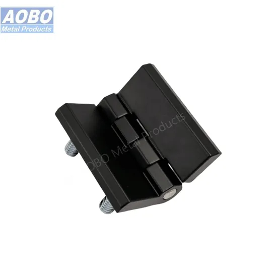 Aobo Electrical Panel Door Hinge Black Painted Hinge for Equipment