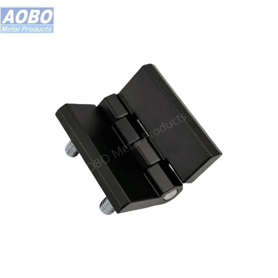 Aobo Electrical Panel Door Hinge Black Painted Hinge for Equipment