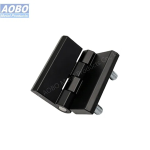 Aobo Industrial Electric Box Chrome Finish Door Hinges Black Door Hinge