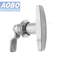 Aobo SUS316 T-Handle Quarter Turn Electrical Cabinet Panel Non Locking Lock with Seal
