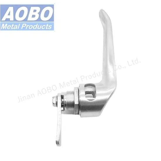 L- Handle Quarter Turn for Padlock Stainless Steel Lock for Industrial Cabinet Door Padlocking L Handles