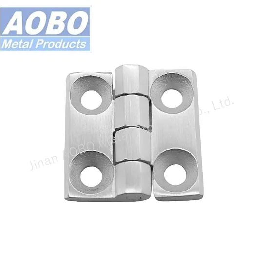Aobo Transformer Station SS316 30mm ISO9001 Automatic Equipment Butt Hinge