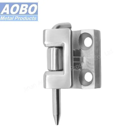 Aobo Stainless Steel Single Cabinet Door Casting 180 Degree Hinge for 25 mm Door Return
