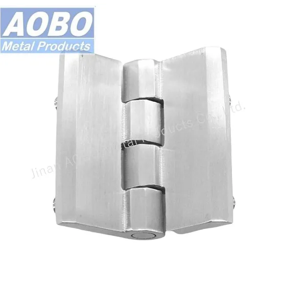 Aobo AISI316 50mm Distribution Cabinet Electrical Industrial Door Hinge with Threaded Studs M6