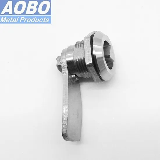 Stainless Steel 316 Triangular Cam Lock Quarter Turn for Bus and Railway Train Lock