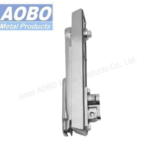 Stainless Steel Latch Plane Swing Handle Lock with Latch for Electronic Cabinet Door