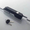 Aobo Zinc Alloy Black Surface Panel Electric Cabinet Waterproof Tubular Swinghandle Latch Cam Lock Rod Control