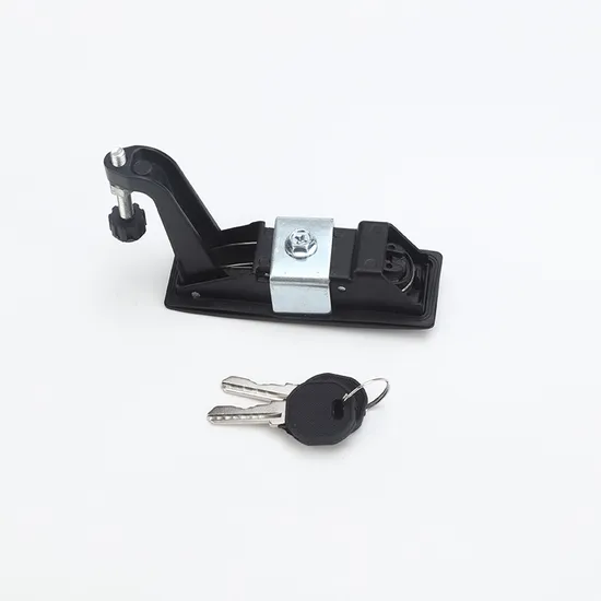 Aobo Zinc Alloy Black Plane Press Latch Chassis Electrical Cabinet Bounce Compression Cabinet Door Lock