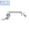 Aobo Padlockable L Shaped Separated Handle Padlock Industrial Electrical Cabinet Door Stainless Steel SS316 Handle Cam Lock