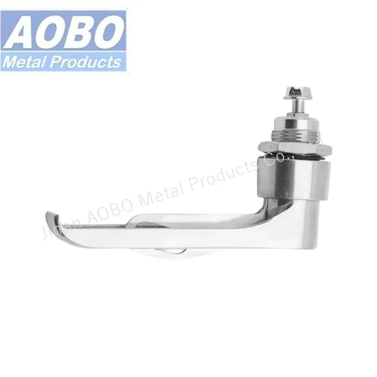 Custom Design Stainless Steel Industrial Electric Cabinet Door L Padlockable Handle Lock