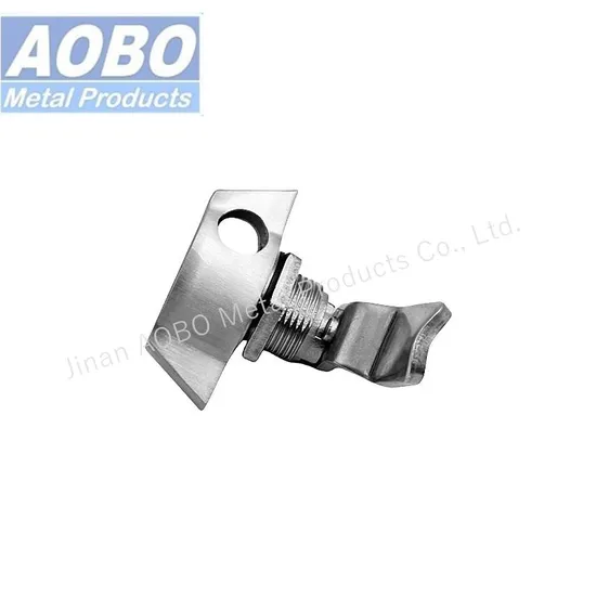 Aobo Customizable SS316 Mailbox Cabinet Door Quarter Turn Cam Lock Latch Wing Knob Padlock
